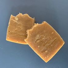 Load image into Gallery viewer, Turmeric Shea Butter Hot Process Soap
