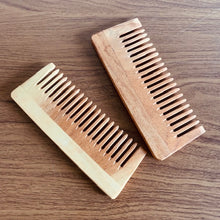 Load image into Gallery viewer, Pure Neem Wood Detangling Comb
