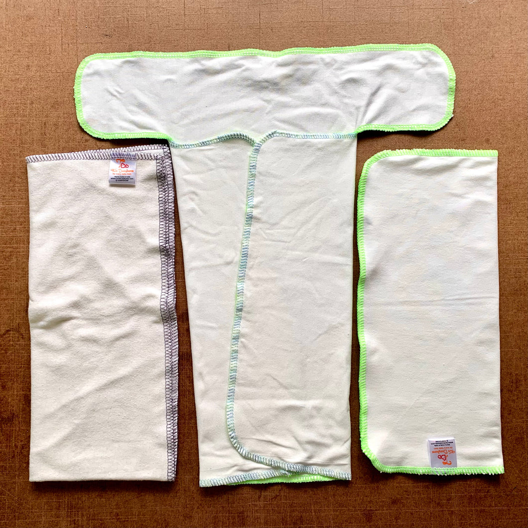 Bulletproof Preflat Cloth Diaper Combo 