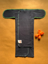 Load image into Gallery viewer, Preflat Diaper Combo with Prefold (Bamboo Organic Cotton Spandex) 
